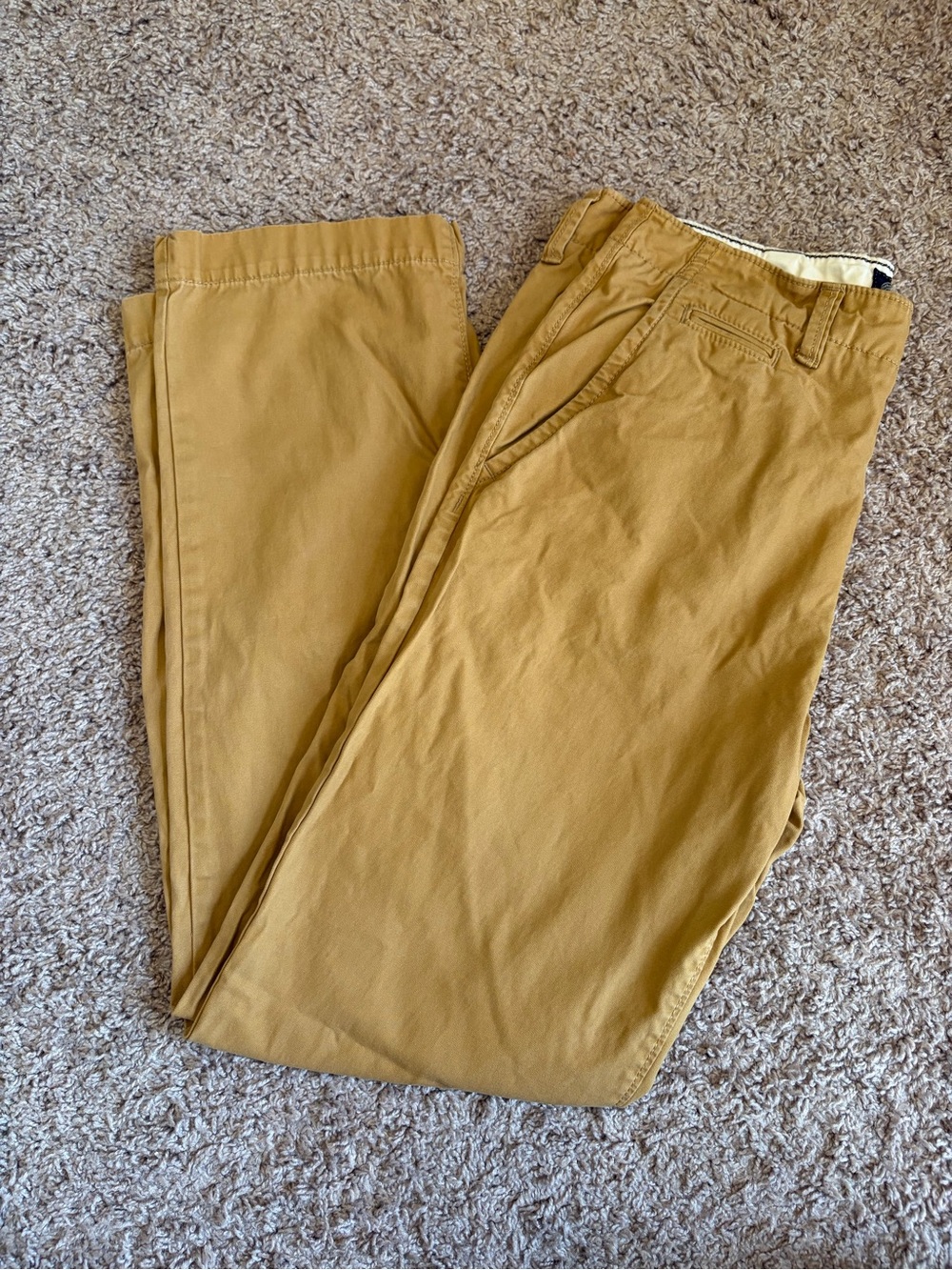 Men's American Eagle Original Straigh Straight Khaki